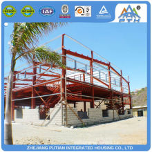 Economical new design PVC floor prefab school